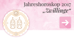 weiter zum Jahreshoroskop 2017 Zwillinge