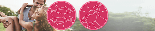 Partnerhoroskop: Fische und Steinbock