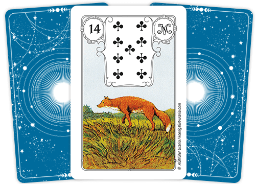 Die Lenormandkarte „Der Fuchs“