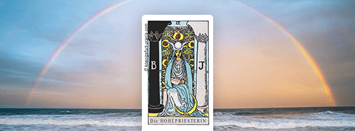 Tarot Hohepriesterin positive Deutung