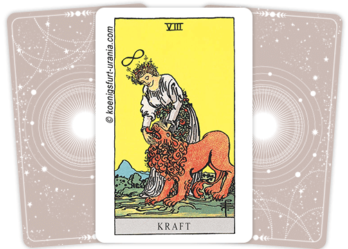 Die Tarotkarte „Die Kraft“