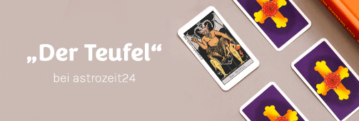 Tarotkarte Teufel bei astrozeit24