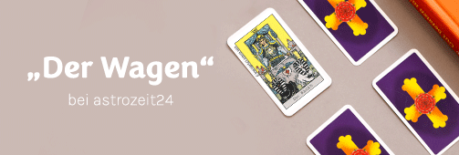 Tarotkarte Wagen bei astrozeit24