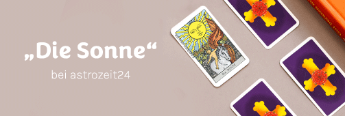 Tarotkarte Sonne bei astrozeit24