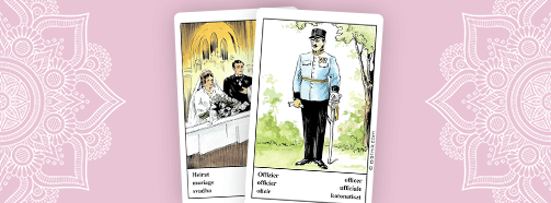 Heirat und Offizier